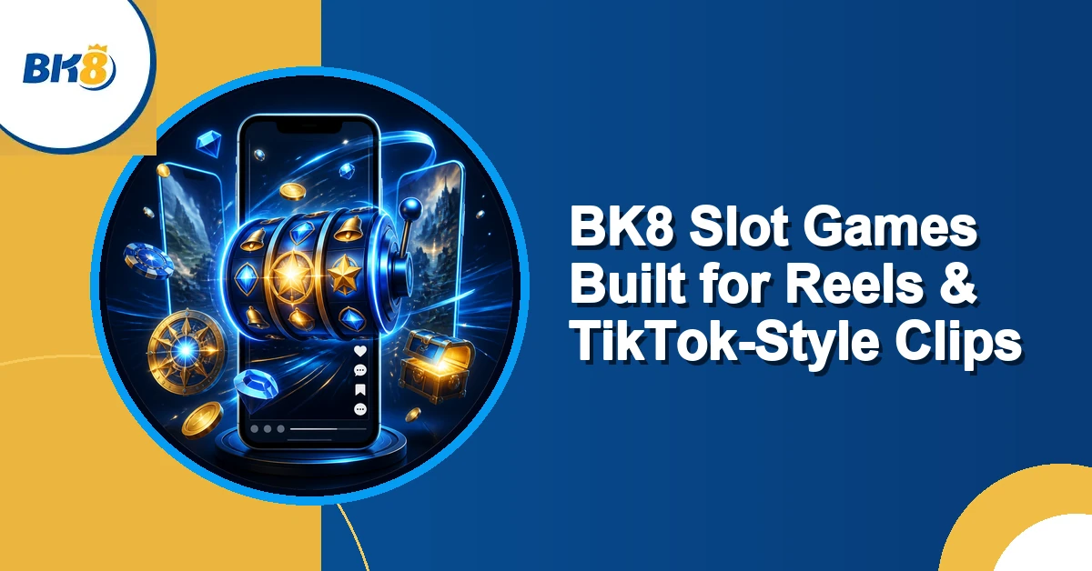 BK8 Slot Games That Look Built for Facebook Reels and TikTok Clips