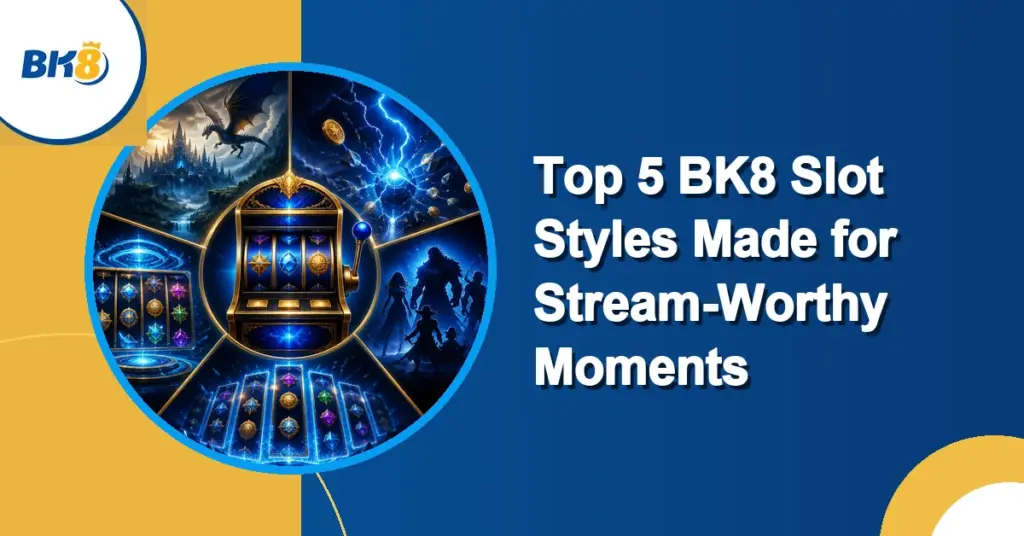 Top 5 BK8 Slots That Feel Like Viral Stream Content