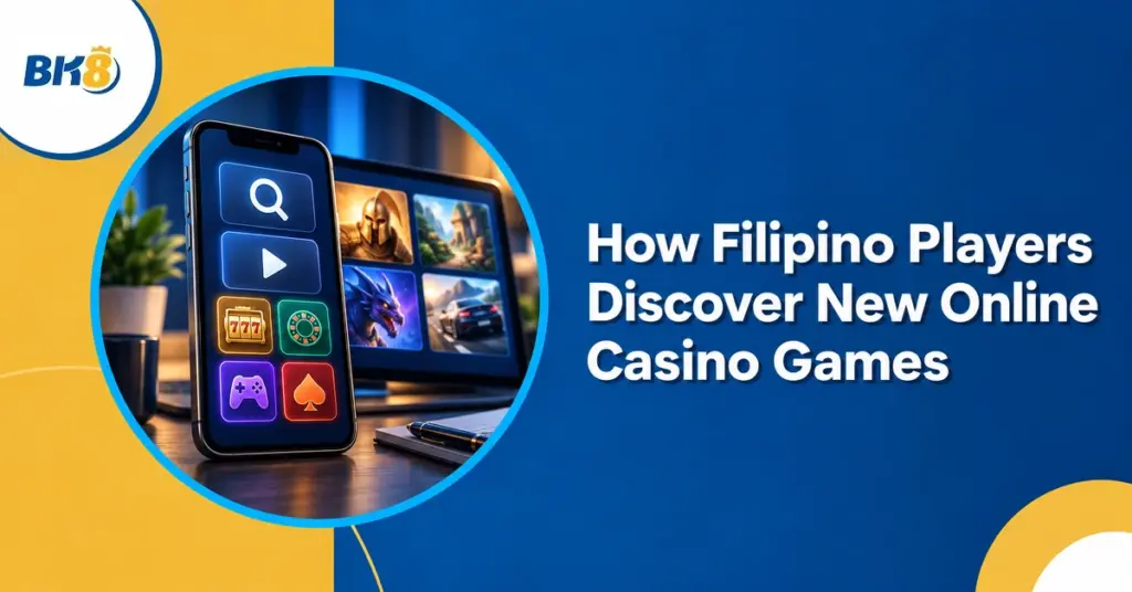 Smartphone with search and video icons beside a tablet of game categories.